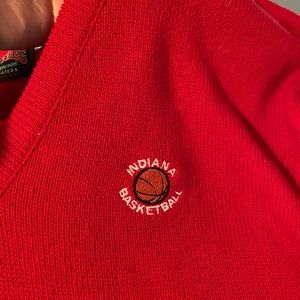 Vintage IU basketball sweater